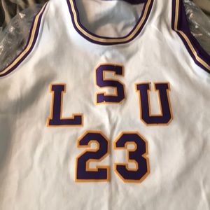 pete maravich lsu jersey